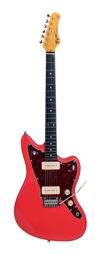 Guitarra Tagima Jazzmaster Profissional Fiesta Red Tw 61