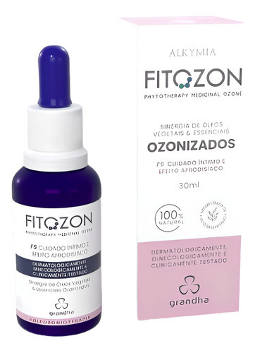Alkymia Fitozon F5 Cuidado Íntimo E Efeito Afrodisíaco