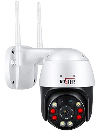 Enster 2.4 / 5ghz Wifi Ptz Cámara De Seguridad Para Exterior