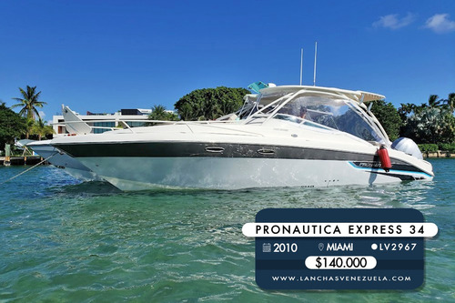 Lancha Pronautica Express 34 Lv2967