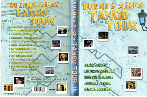 Dvd Buenos Aires Tango Tour   Varios Interpretes 