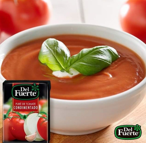 Imagen 3 de 7 de Pure De Tomate Del Fuerte Condimentado 210 Gr