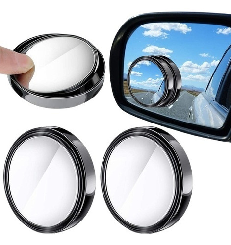 Espejo Convexo Auxiliar Universal En Forma De Ojo De Buey, 4