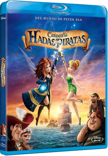 Tinkerbell Hadas Y Piratas Blu Ray Disney Walt Infantil
