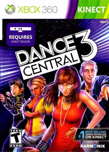 Kinect Dance Central 3 Original Xbox360 Lacrado + Nf + Frete