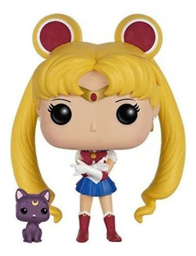 ¡funko Pop! Animación: Figura #89 De Sailor Moon Con Luna