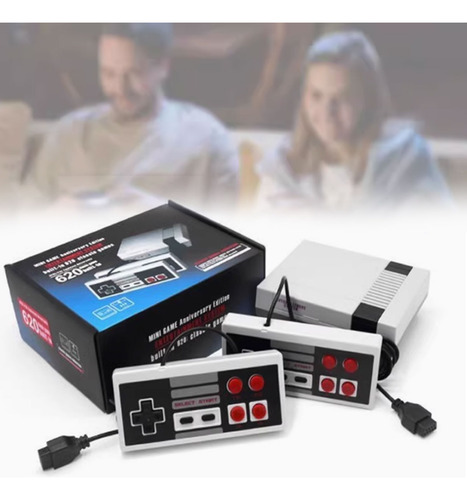 Control Genérico Para Mini Nes - Gamepad Compatible Negro