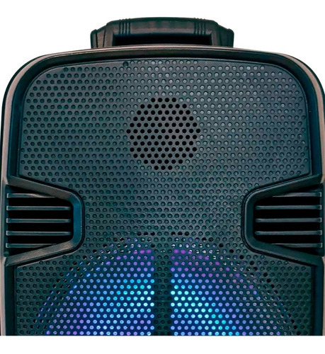 Parlante Bluetooth Serie Dorada Sd-12 Karaoke 2000 P.m.p.o