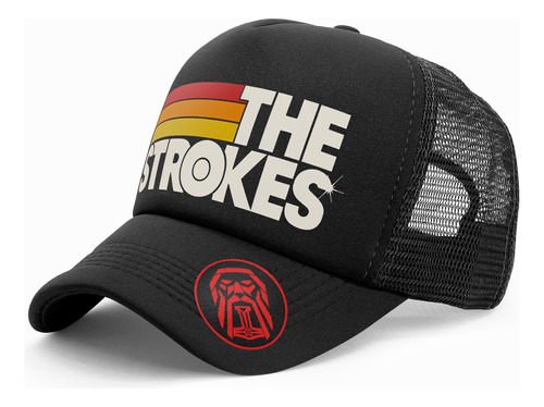 Gorra Trucker Personalizada The Strokes Banda Rock 002