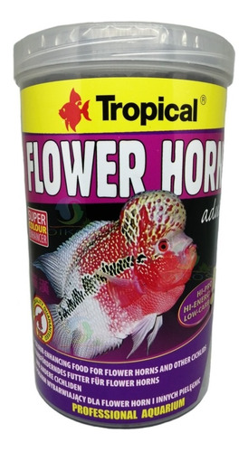 Alimento Para Peces Tropical Flower Horn Adulto 380gr