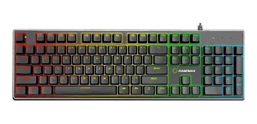 Teclado Mecanico Gamer Rgb Gamemax Kg901 Red Switches