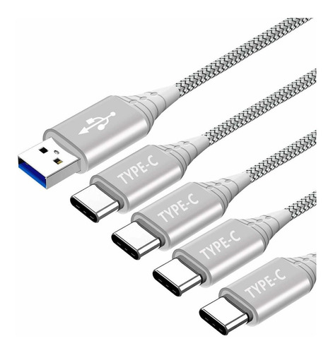 Cable De Carga Usb C De 3 Pies Y 10 Pies Para Samsung