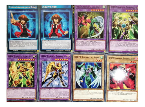 Baraja Deck Héroes Elementales Speed Duel Yu-gi-oh! Original