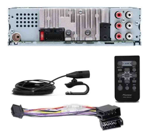 Som Automotivo Pioneer Usb Mp3 Mvh-x3000br Bluetooth Complet