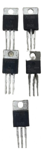 5pcs 7906 Transistor Regulador De Voltaje Negativo 6v 1a