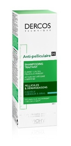 Imagen 2 de 5 de Shampoo Dercos Anti Caspa Pelo Graso
