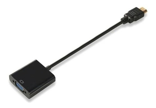 Imagen 7 de 8 de Cable Adaptador Convertidor De Hdmi A Vga 1080p Laptop Tv