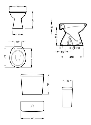 Imagen 2 de 10 de Juego Baño Vanitory Sanitarios Capea Griferia Mono Envio