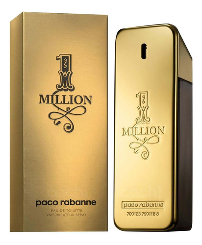 Perfume One Million 100ml Paco Rabanne Original