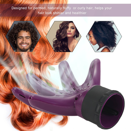Difusor Universal De Silicona Para Cabello Rizado Y Esponjos