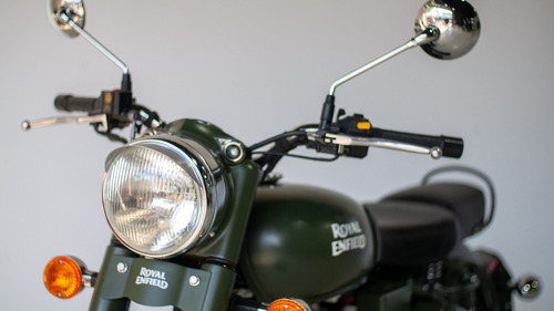 Royal Enfield Classic 500 Usada Verde Militar
