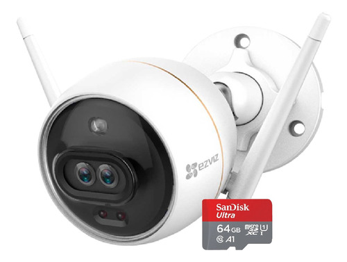 Camara Seguridad Wifi Ezviz Vision Nocturna + Memoria 64gb