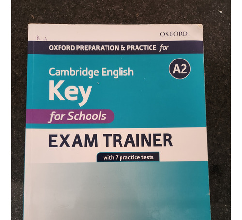 Cambridge English Key For Schools Exam Trainer A2 No Key