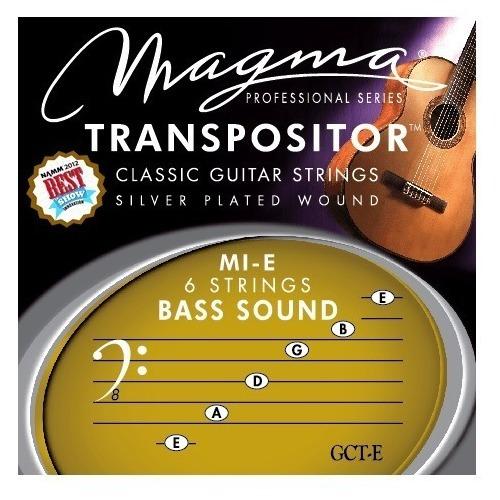 Magma Gct-e Transpositor Encordado Guitarra Sonido Bajo