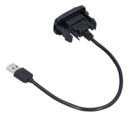 Cable De Extensión Flexible Con Toma De Puerto Usb Para Auto