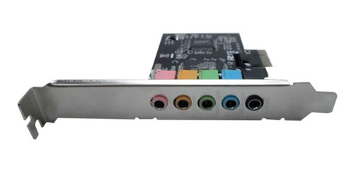 Placa Audio Pci Express Surround Simple 3d Nisuta Ns-pcieau6
