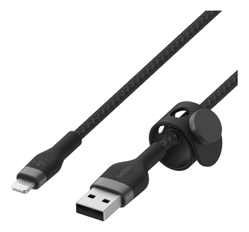 Cable Pro Flex Usb-a A Lightning Negro 1m Negro