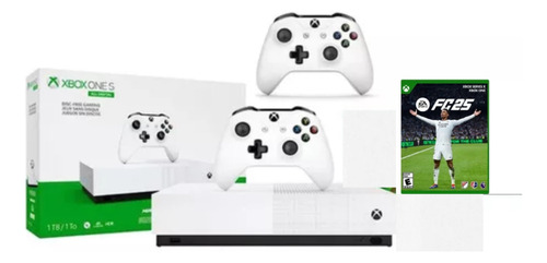 Xbox One S 2 Controles Incluye Fc (fifa)o Juego A Elegir (Reacondicionado)