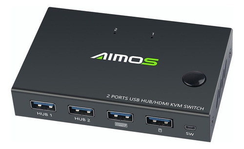 4k Usb Hdmi Kvm Switcher Interruptor De Video Teclado