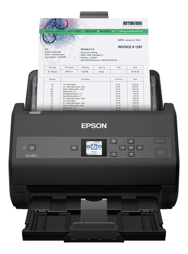 Scanner De Documentos Epson Workforce Es-865 Color Duplex De
