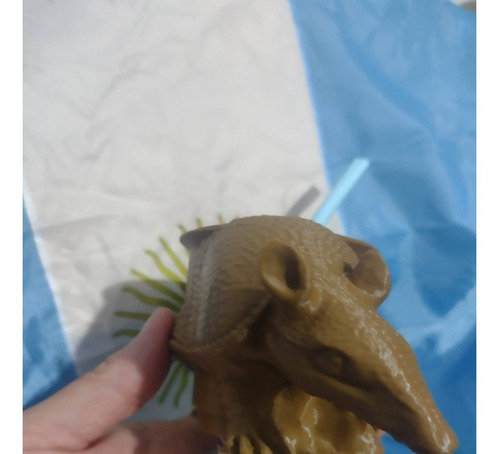 Mate Armadillo Mulita Tatú Carreta 3d