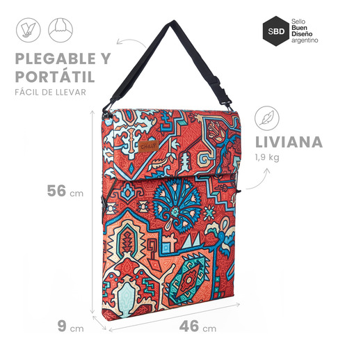 Reposera Plegable Chilly Diseño Bohemia