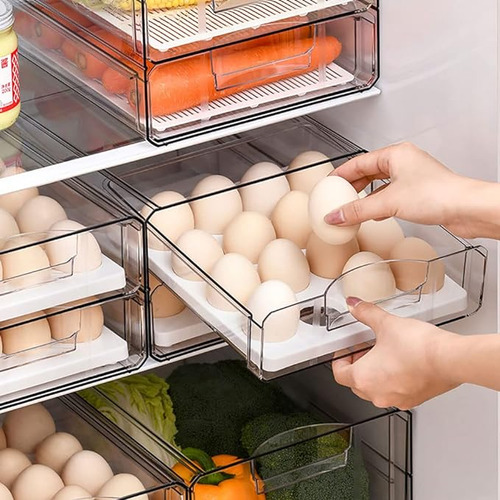 Organizador De 2 Niveles Para 32 Huevos