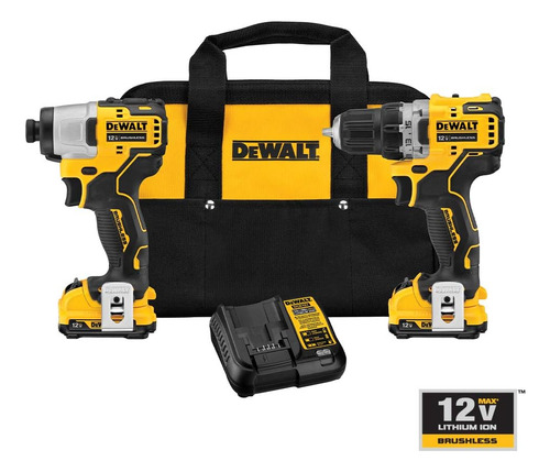 Kit Combinado De Berbequim Sem Fios Dewalt Xtreme 12v Max...