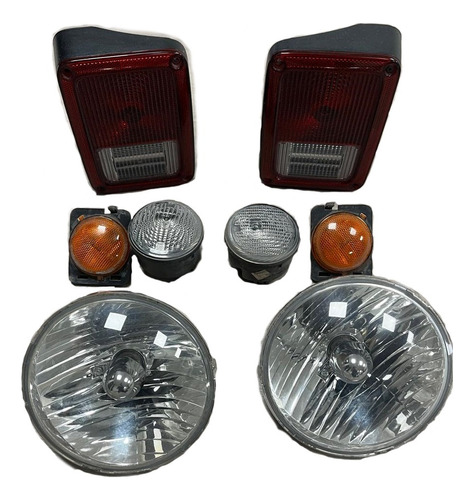 Juego De Luces Exteriores Oem Para Jeep Wrangler Jk