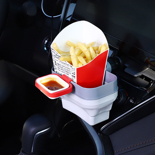 Soporte Para Tazas De Ketchup Para Cochecito De Coche, Caja