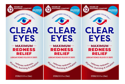 Clear Eyes Gotas Para Los Ojo - 7350718:mL a $95990