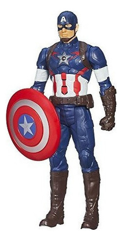 Marvel Avengershero Tech Capitán América Figurade12 Pulgad
