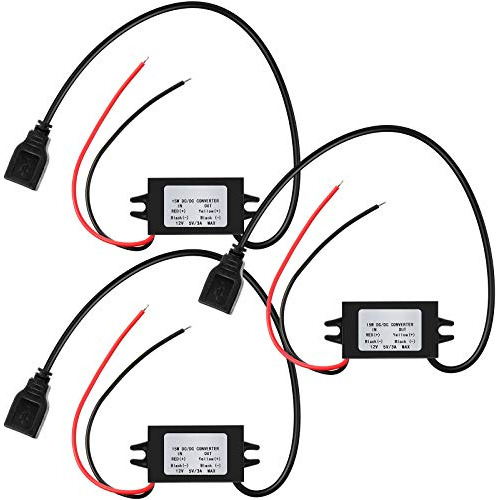 Convertidor De Corriente Directa De 12v 5v, Módulo Buc...