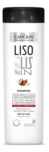 Shampoo E Condicionador Capicilin - Lis In Efeito Liso 250ml