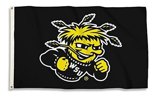 Bandera Ncaa Wichita State Shockers De 3 X 5 Pies Con