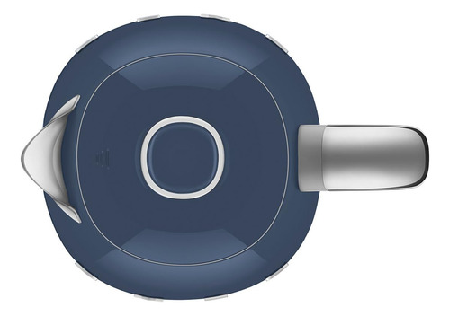 Hervidor Eléctrico Retro Azul Marino Con Apagado Automático
