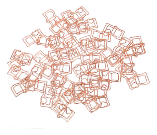 50 Clips De Papel Pequeños, Resistentes A La Corrosión, Galv
