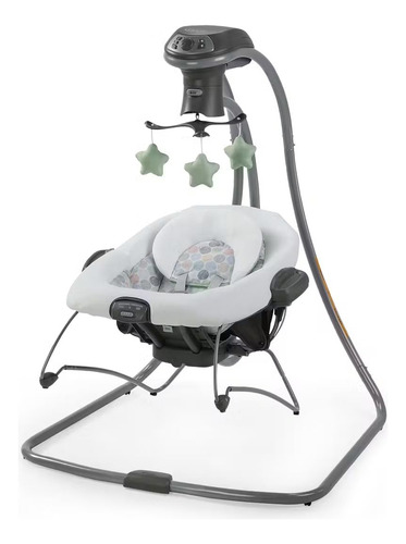 Graco Columpio Simple Sway 2 En 1, Emersyn, Paquete De 1