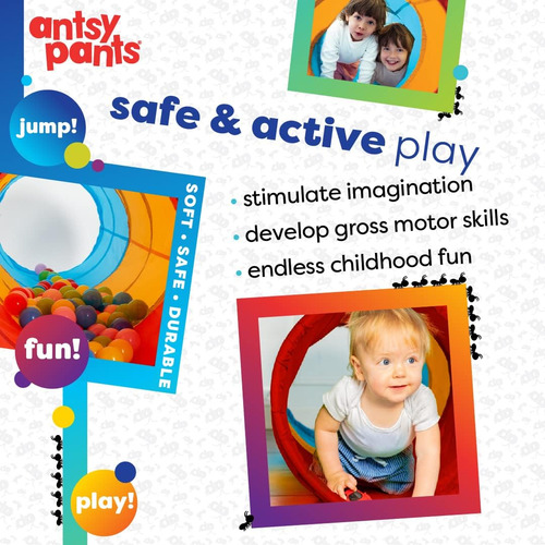 Flybar Antsy Pants Play Tunnel - Túnel De Juego Para Que Los