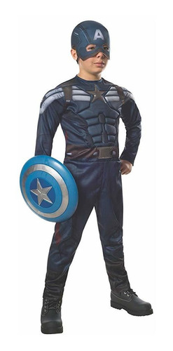 Disfraz Capitán América Invierno Stealth - Rubies